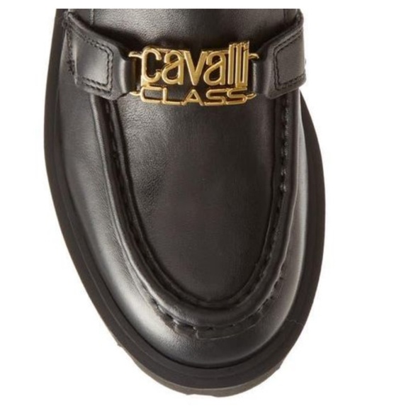 Roberto Cavalli Women's Black Cortina Platform Boot - Picture 2 of 7